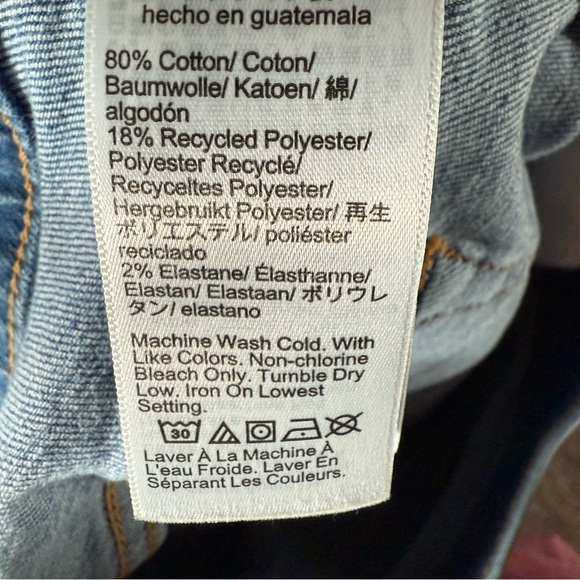 J Crew 10” High-Rise Skinny Jeans light wash size 30 - Picture 9 of 10